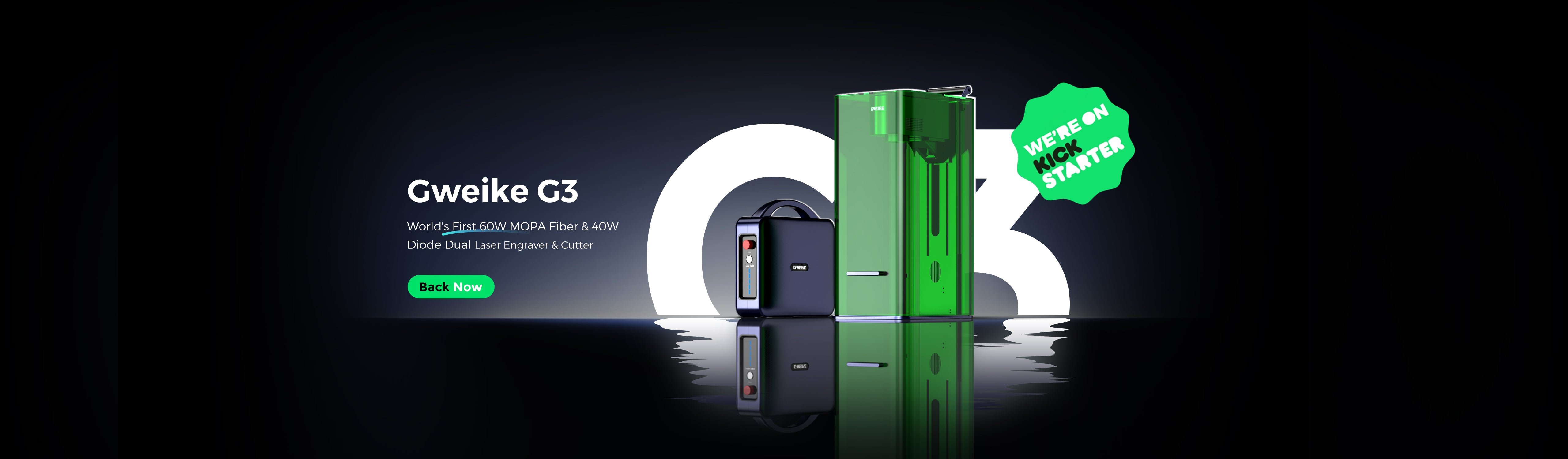 gweike G3 Dual Laser – Neues Kickstarter-Highlight und xTool F2 Ultra-Rivale