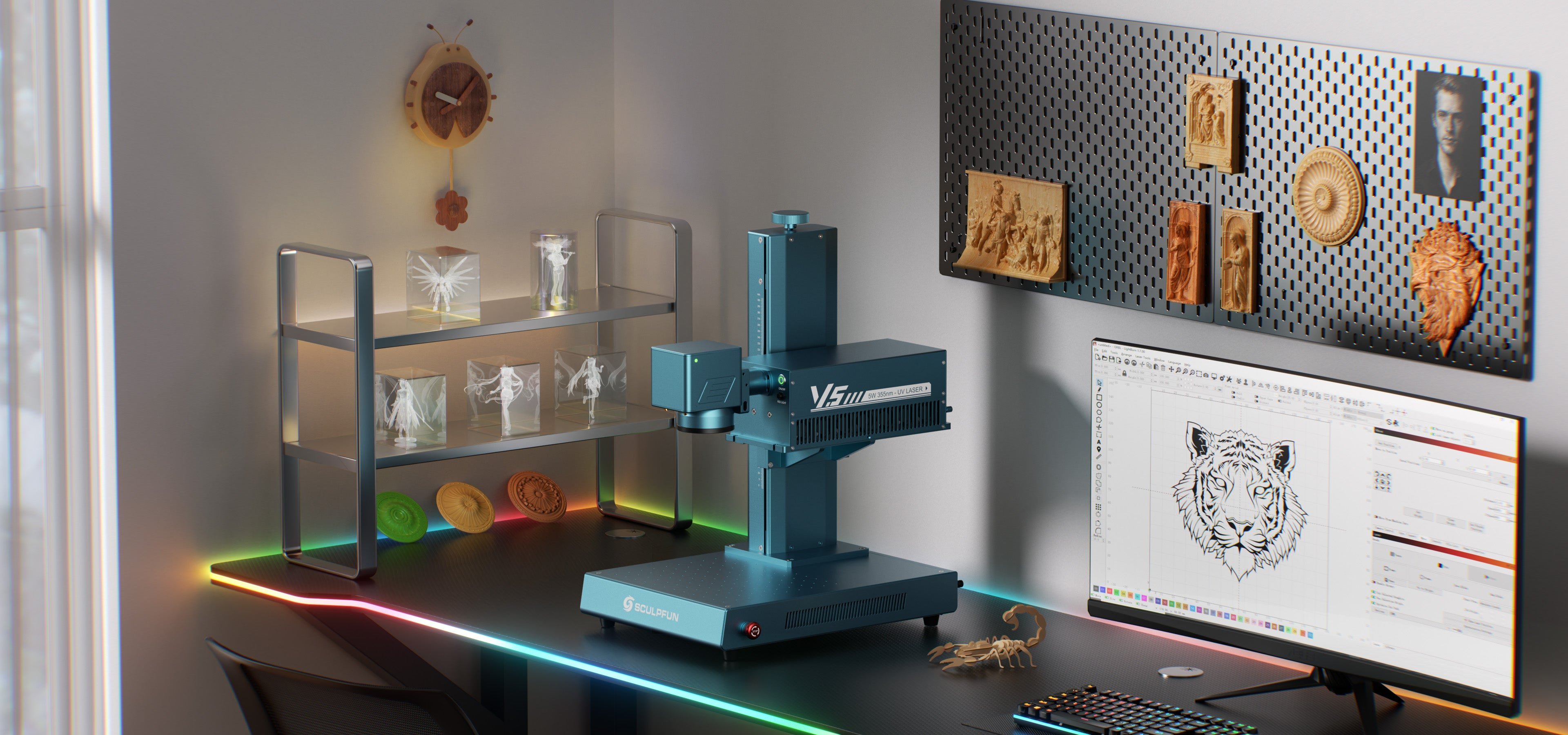 Der Sprung zur Kaltbearbeitung: Ein Überblick über den Sculpfun V5 UV Laser