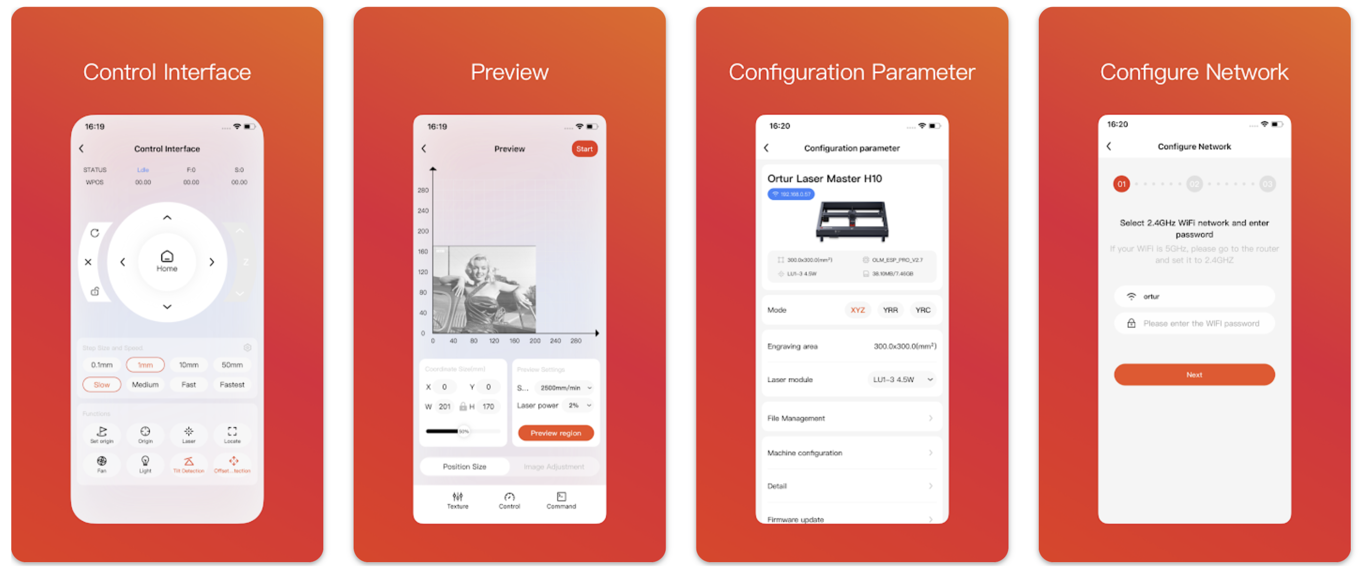 Inspiraesth (Ortur App) screenshot